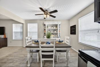 Large, sunny eat-in-kitchens in every home